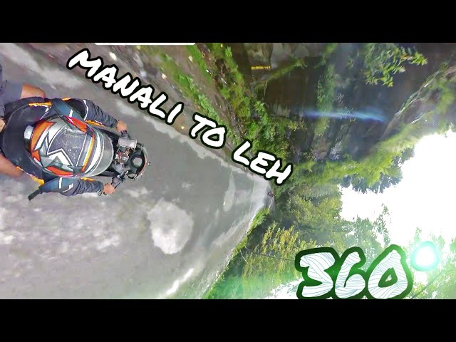 MANALI TO LEH | ROHTANG PASS | KTM RC 200 |360degree