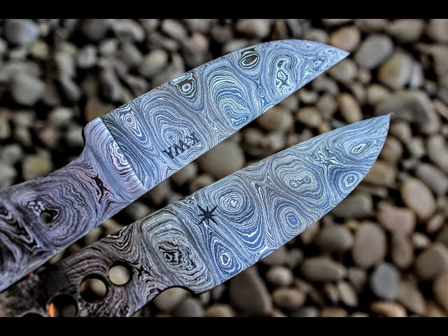 Etching 101: How To Etch Your Damascus Pattern Welded Blade