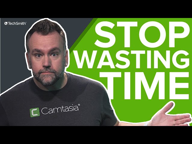 5 Tips for Better Ways to Edit Footage in Camtasia (in 3 minutes)!