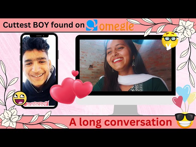 वाह! क्या बाल है?💇‍♂️🔥💞(Can't stop laughing)🤣😂|#omegle #onlinelove 💁‍♀️#pritee