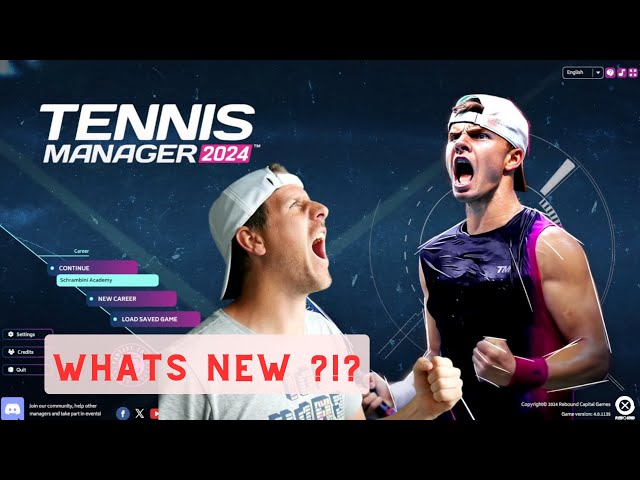 What`s NEW in Tennis Manager 2024 ?!?