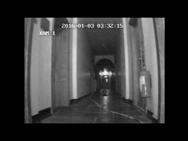 Ghost Caught On Surveillance Camera?