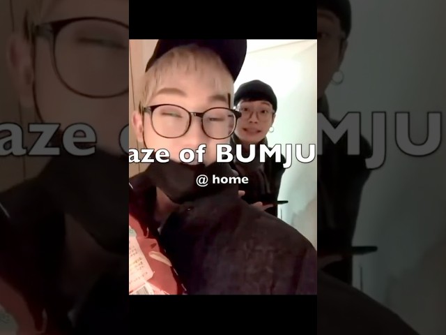 [ 2Z ] BUMJUN & ZUNON coming home with snacks