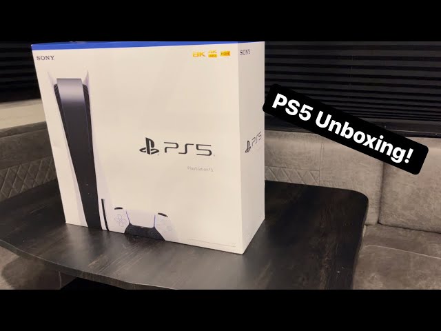 Ps5 Unboxing and Setup !