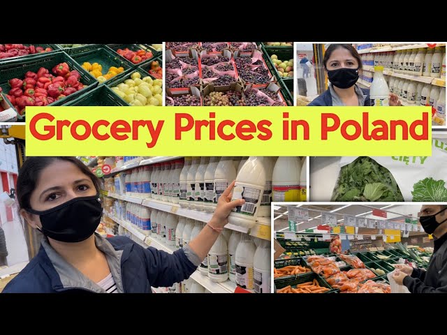 Grocery Shopping in Poland | Grocery vlogs | Auchan Super Market | Krakow | geet vlogs