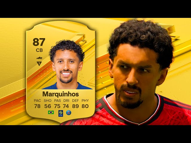 87 Marquinhos Player Review - EAFC24