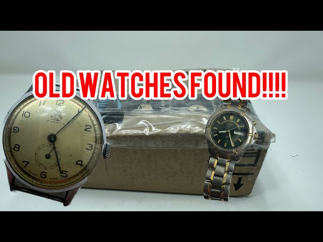 I bought a vintage estate mystery watch box on eBay for resale