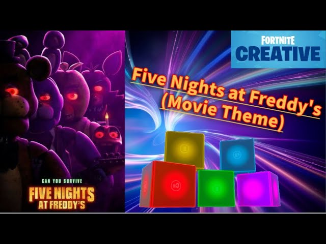 Five Nights at Freddy's (Movie Theme) by The Newton Brothers recreated in Fortnite