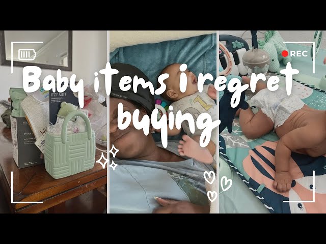 Baby Products I wish I didn’t buy | Top 5 baby items I wouldn’t Recommend