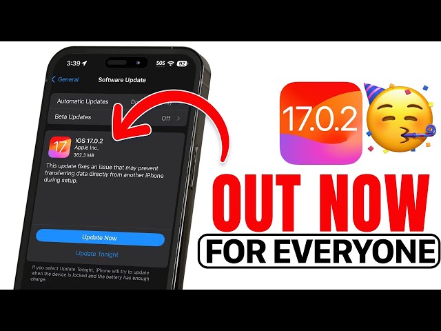 iOS 17.0.2 is OUT - EVERYTHING You NEED To Know!