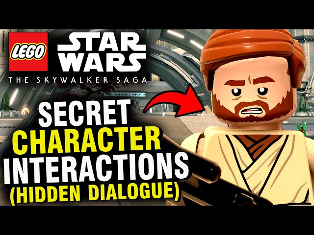 LEGO Star Wars: The Skywalker Saga - Secret Character Interactions and Hidden Dialogue!