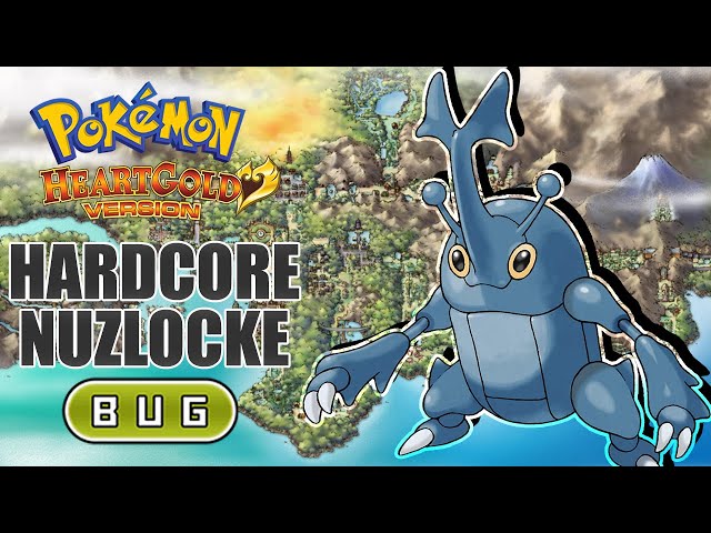Can I beat Pokemon Heart Gold HARDCORE Nuzlocke using Only Bug Types!?!