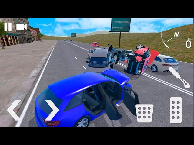 Mechanical failure and Car Crashes | High Speed Traffic Car Crashes | Car Crash Game android