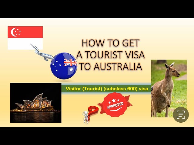 How to Get Tourist Visa to Australia 🇦🇺 from Singapore 🇸🇬