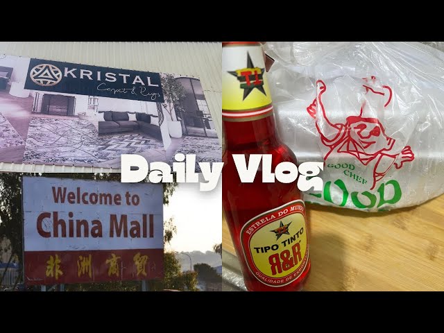 Daily vlog:China Mall Shopping/ Chinese Food 🥘/South African YouTuber