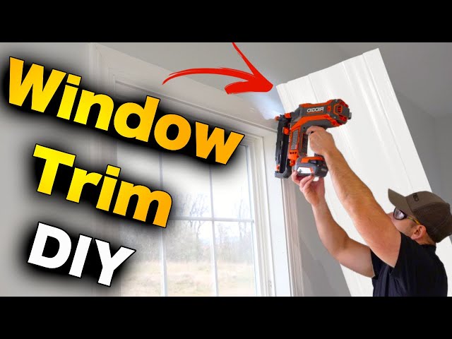 How To Trim A Window