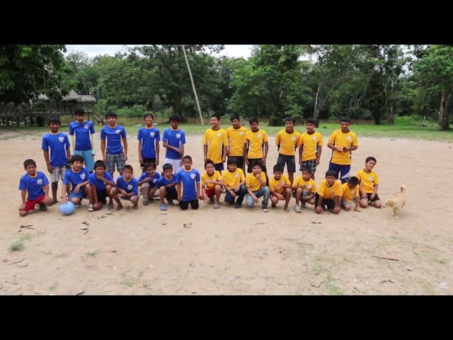 DFTBA Soccer game with Orphans in Peru