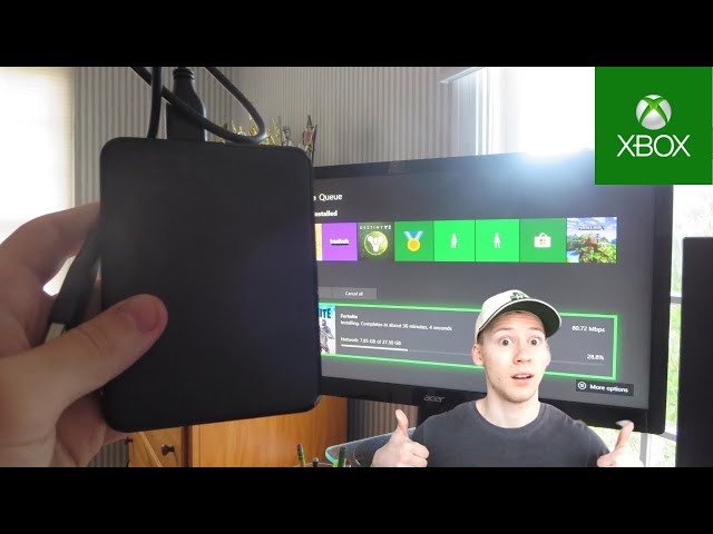 HOW TO USE AN EXTERNAL HARD DRIVE ON XBOX ONE IN 2020!!!