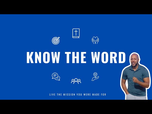 Know The Word | Marcus Stenson