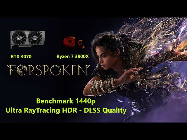 RTX 3070 (Undervolt) - Ryzen 7 3800X - Forspoken Demo