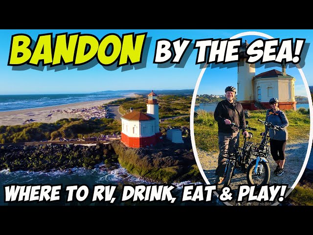 RV'ing Bullards Beach State Park Campground | Bandon, Oregon | Coquille River Lighthouse | Face Rock