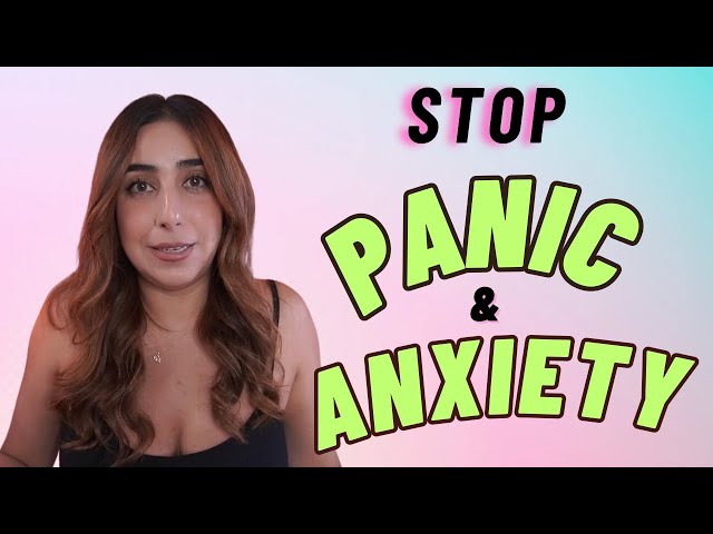 Therapist Tips to Stop Panic Attacks & Anxiety Attacks #mentalhealth #anxiety #panic #panicattack