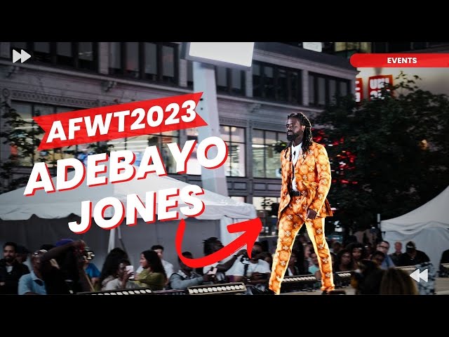 Adebayo Jones Presents Luxury Collection at  African Fashion week Toronto #Afwt2023