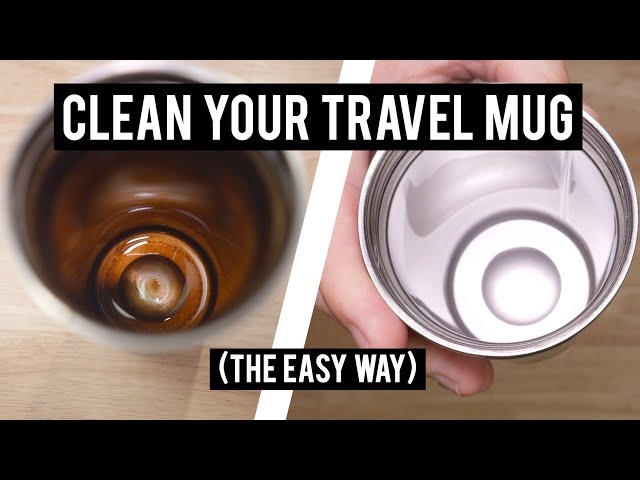 Clean Your Coffee Travel Mug The Easy Way