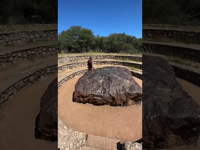 Meteorito Hoba, el más grande que existe en la tierra