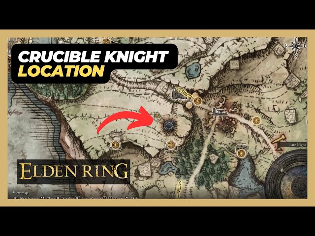 Crucible Knight (Limgrave) Boss Location - Elden Ring