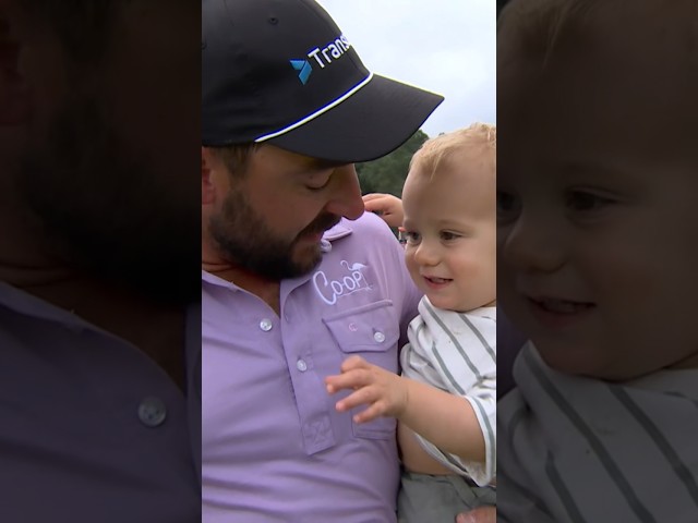 Celebrating your first PGA TOUR victory with your family 🥰