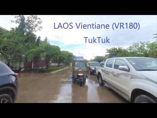 August 10,2019 LAOS Vientiane (VR180) TukTuk