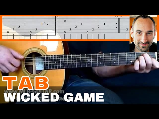 Wicked Game guitar Tab