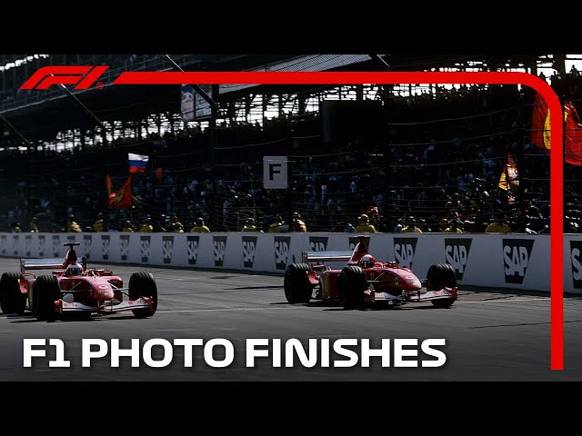 F1 Photo Finishes But The Gaps Keep Getting Smaller