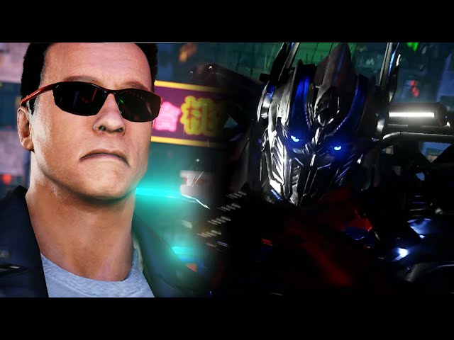 Jump Force Mod Battle Team Terminator vs Optimus Prime, Boros, and King K Rool