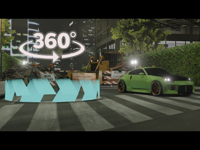 VR 360 | NFS Underground 2 (8K video)
