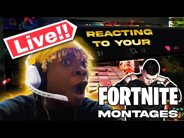 🔴 LIVE 🔴 Reacting to VIEWERS | Playing 2D Fortnite (BFC)