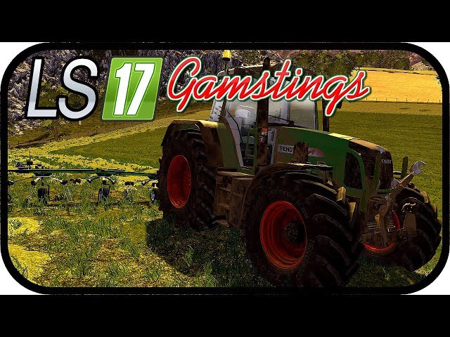 LS17 Gamsting - Ein Ballenwettrennen und Kühe ausmisten #084 - Farming Simulator MPManager, TechFarm