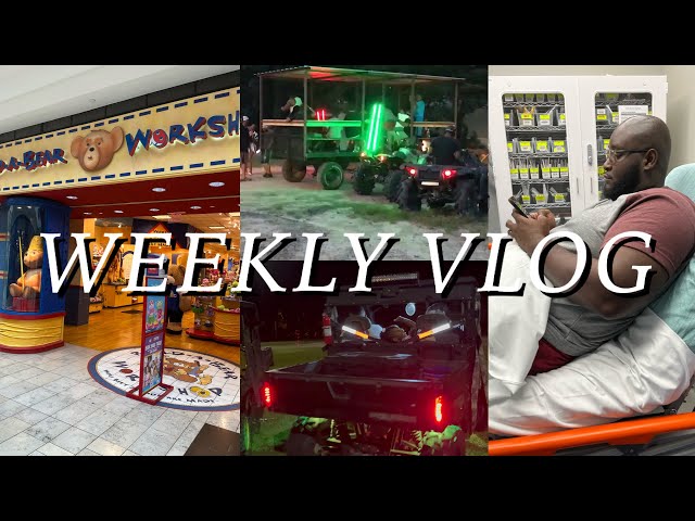 Weekly Vlog | Build-A-Bear | Family Weekend