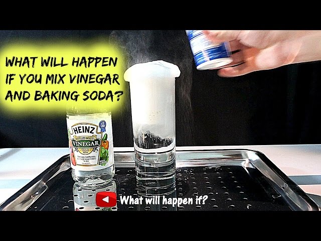 What Will Happen If You Mix Vinegar and Baking Soda?