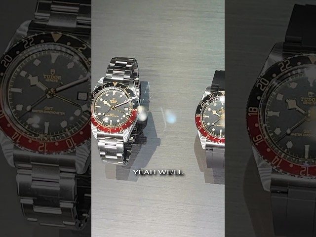How do we feel about the Tudor Black Bay 58 GMT? Is it “Dr. Pepper” or “Coke”?! #watches #shorts