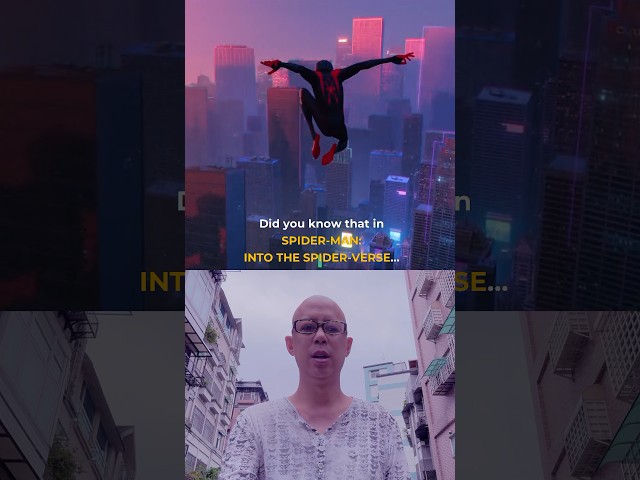 Did you know that in SPIDER-MAN: INTO THE SPIDER-VERSE...