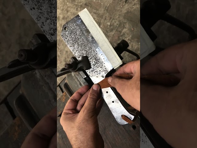 RESTORATION Of Rusty Cleaver #restoration #rust #youtubeshorts  #knife #cooking