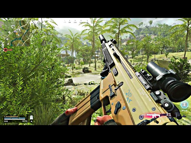 Call of Duty: Warzone Solo Gameplay With FN SCAR 17 (No Commentary)