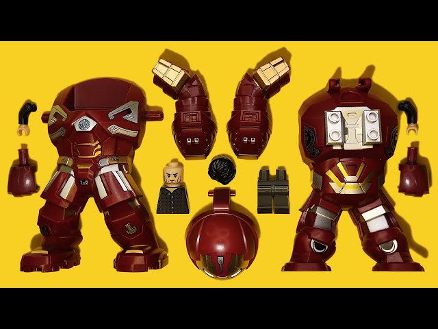 LEGO Bruce Banner & Hulkbuster | Avengers: Infinity War | Unofficial Minifigure | Marvel