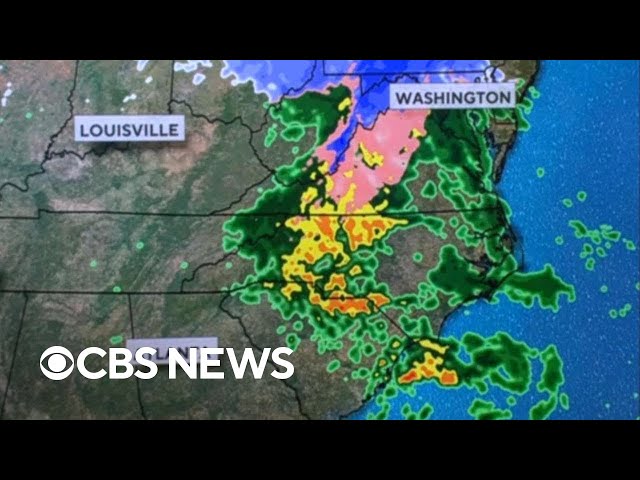 East Coast braces for potential nor'easter
