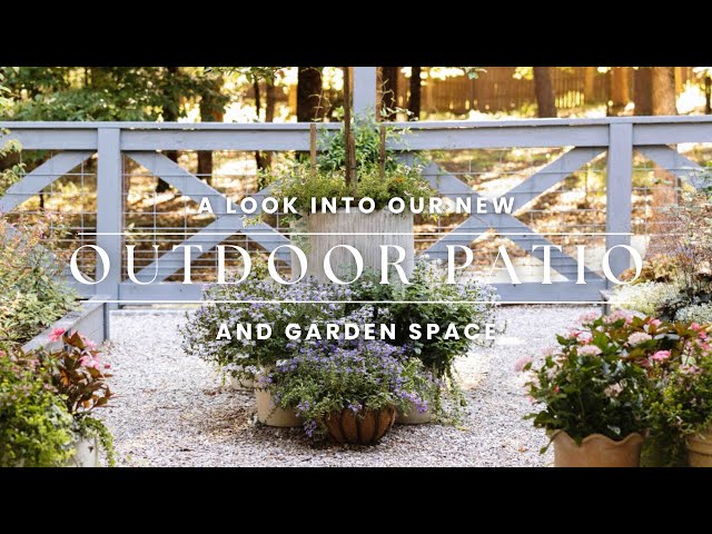 Outdoor Patio Reveal | Summer Patio Refresh + Outdoor Patio Decorating Ideas | Ashley Childers