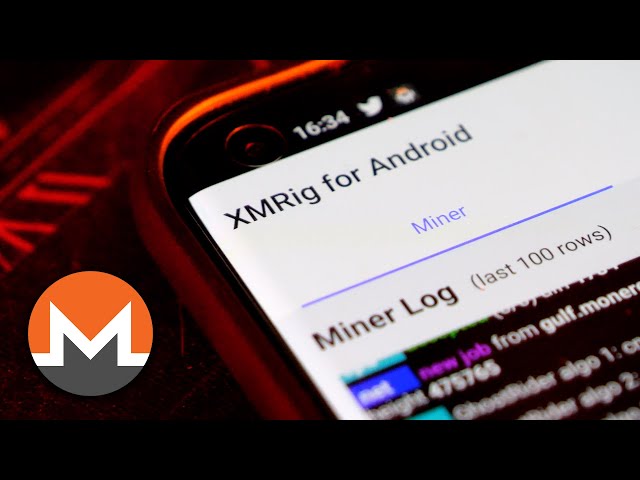 Monero mining on a smartphone (XMRig for Android)