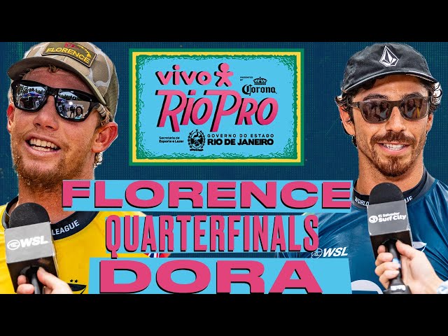 John John Florence vs Yago Dora | Vivo Rio Pro Presented By Corona 2024 - Quarterfinals