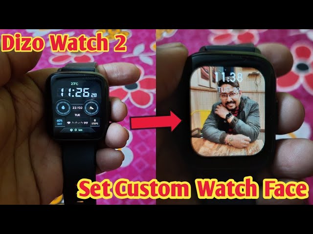 How To Add Own Face Wallpaper On Dizo Watch 2 | How To Select Own Face Wallpaper On Dizo Watch 2